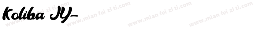 Koliba JY字体转换